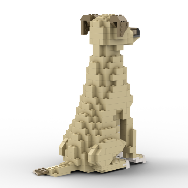 Big Beige Doggo LEGO of a Longdog