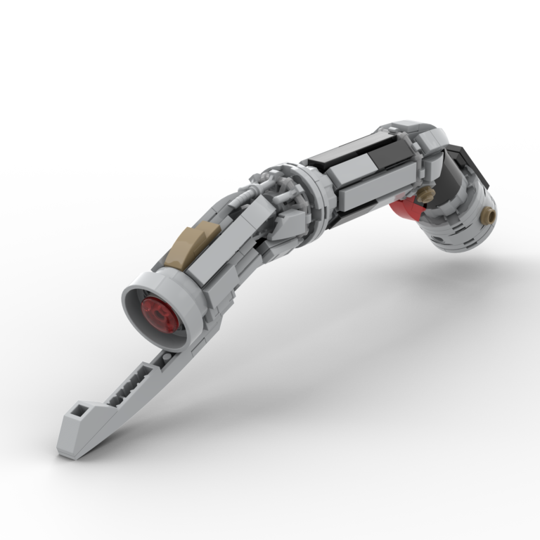 LEGO MOC of Count Dooku's Lightsaber from the Star Wars Franchise