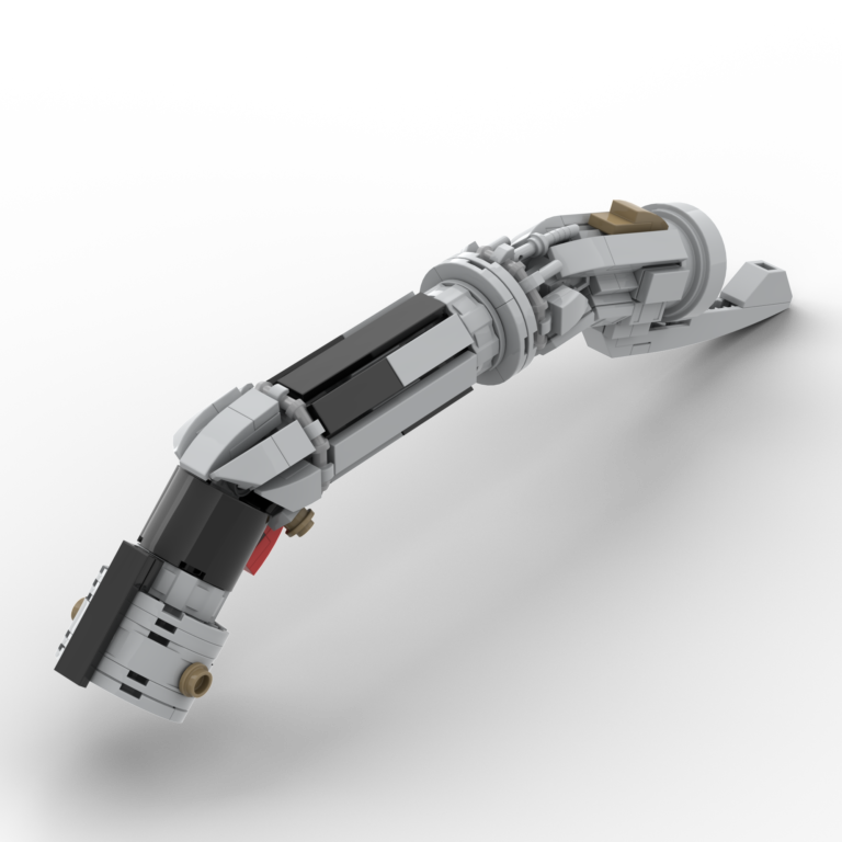 LEGO MOC of Count Dooku's Lightsaber from the Star Wars Franchise