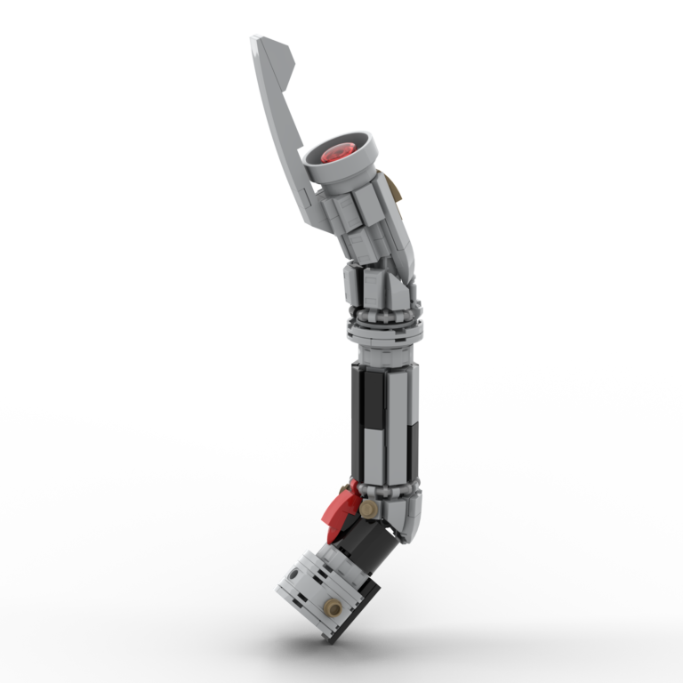 LEGO MOC of Count Dooku's Lightsaber from the Star Wars Franchise