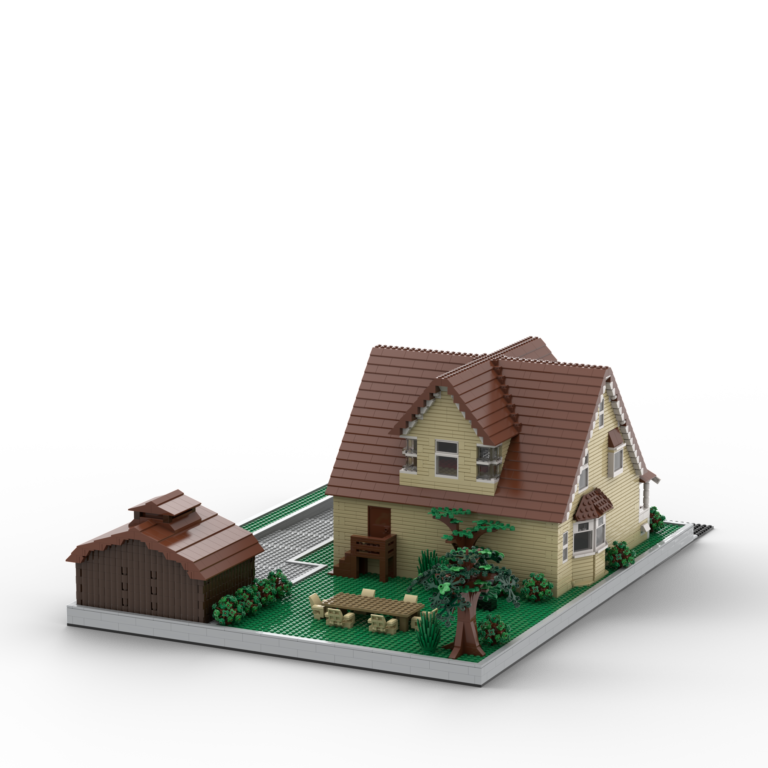 Custom LEGO House from the Fast and Furious Franchise